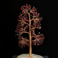 Garnet crystal tree
